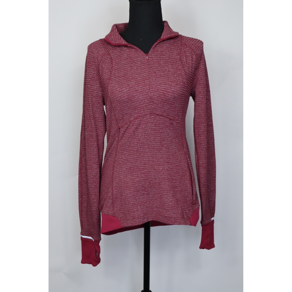 Lululemon Women's Half Zip‎ Long Sleeve Size 8